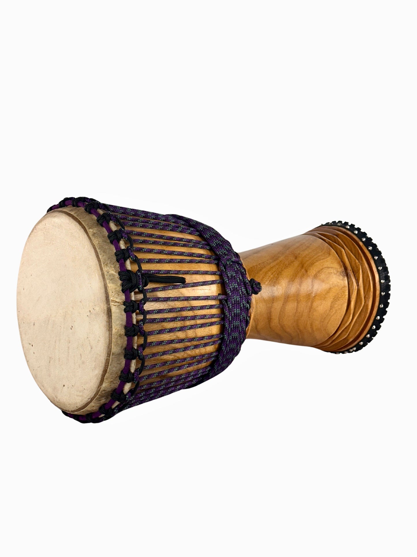 Medium Malina Djembe with Decoration