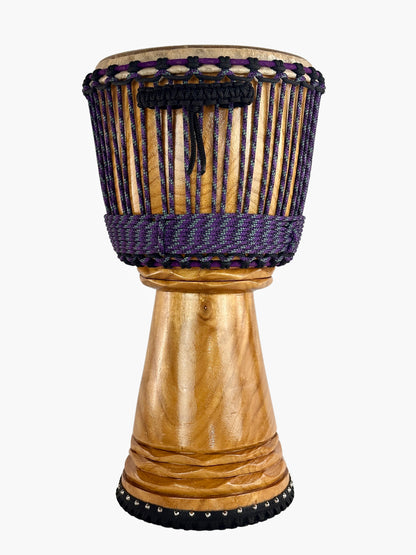 Medium Malina Djembe with Decoration