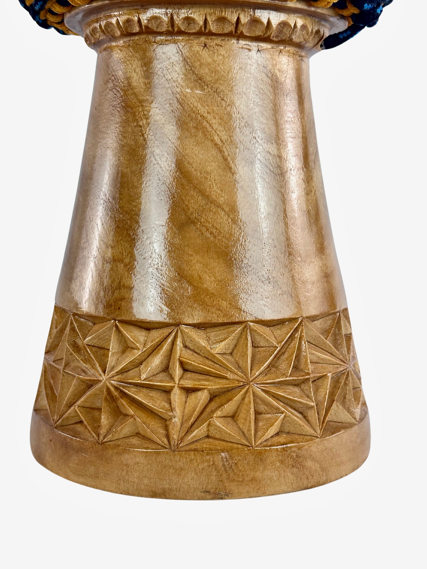 Mini Malina Djembe with Carving