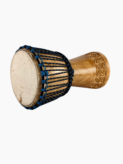 Mini Malina Djembe with Carving