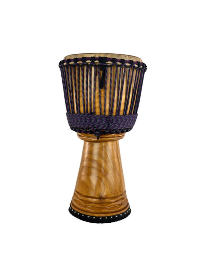 Medium Malina Djembe with Decoration