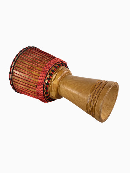 Medium Malina Djembe with Decoration