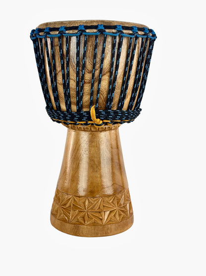 Mini Malina Djembe with Carving