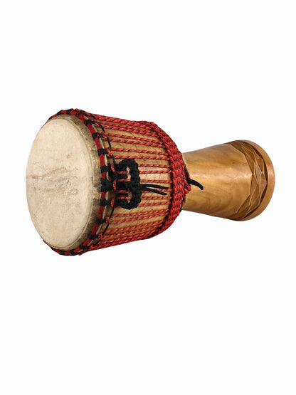 Medium Malina Djembe with Decoration